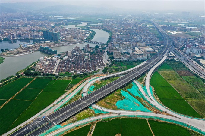 汕揭高速公路峡山互通