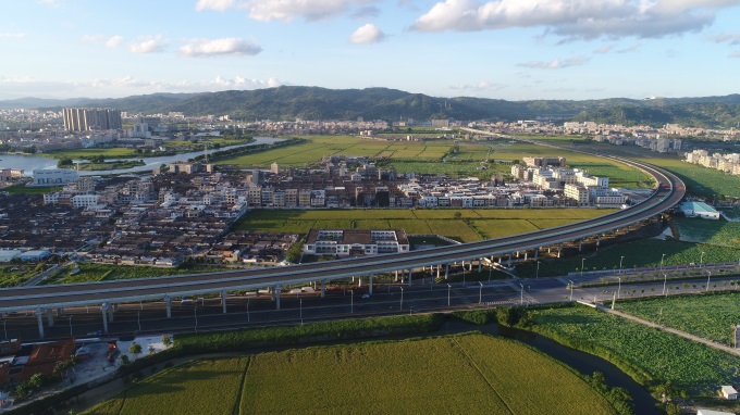 广东汕揭高速公路北环大道高架桥