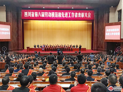 杨俊荣获四川省“劳动模范”称号